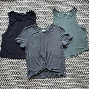 LAST CHANCE! Zella 3pc BundleCrop Tops/Tanks XS